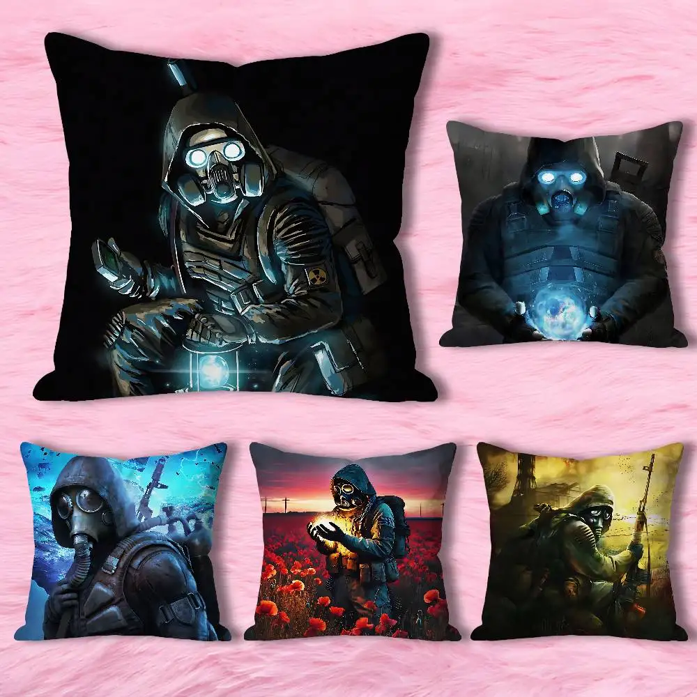 

Game S-Stalkers-S 2 Anime Celebrity Merchandise All-Match Printed Pillow Case Sofa Car Office Room Decoration Protector