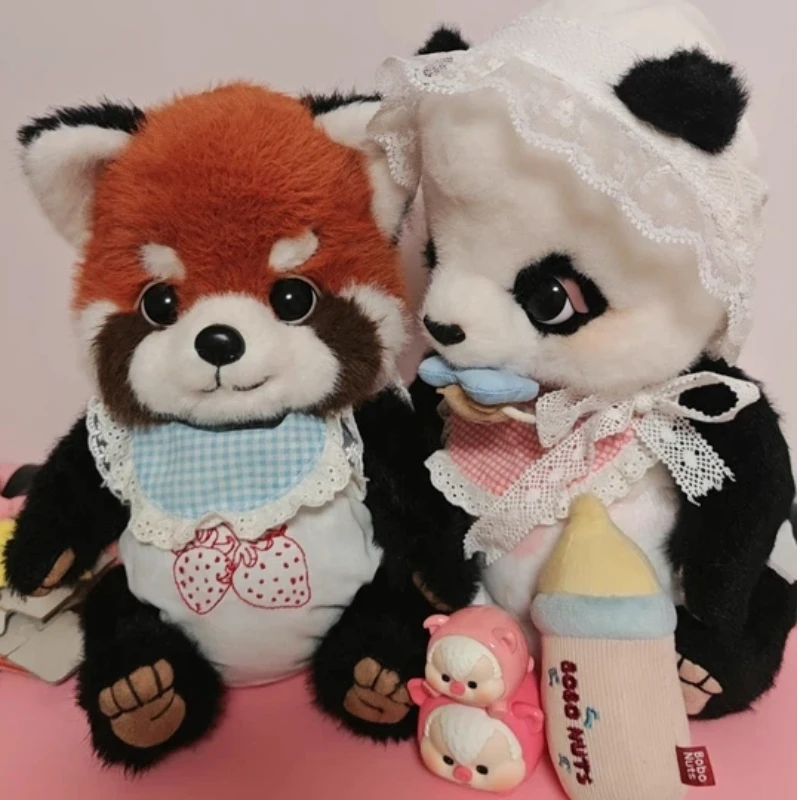 

Bobonuts Full Panda/Morty Hedgehog/Tammy Sheep/Candy Bean Panda/Ollie Penguin/Bobota Squirrel Plush Doll Fabric Joint Movement