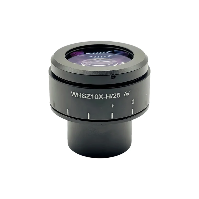 WHSZ10X-H/25 Wide Field Microscope Eyepiece 30Mm Diameter Adjustable For Stereo Binocular Trinocular Microscopes