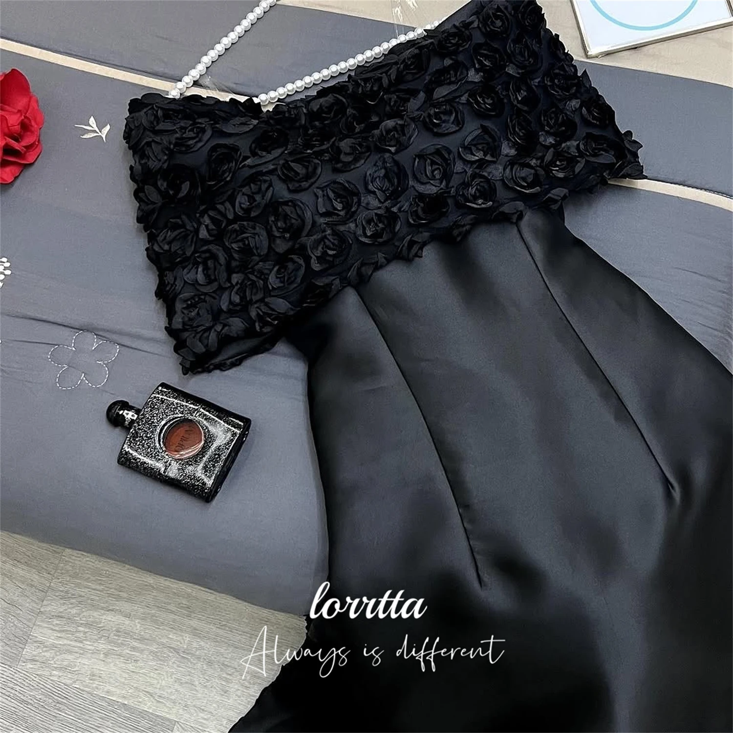 فساتين سهرة مخصصة من Loretta فستان حفلات الزفاف Grace Sharon فساتين سهرة سعيدة 2025 فستان نسائي للمناسبات الخاصة