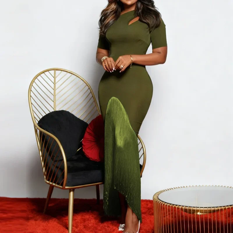 African Dresses For Women Elegant Polyester Muslim Fashion Abayas Dashiki Robe Kaftan Long Maxi Dress Africa 2026 Outfits