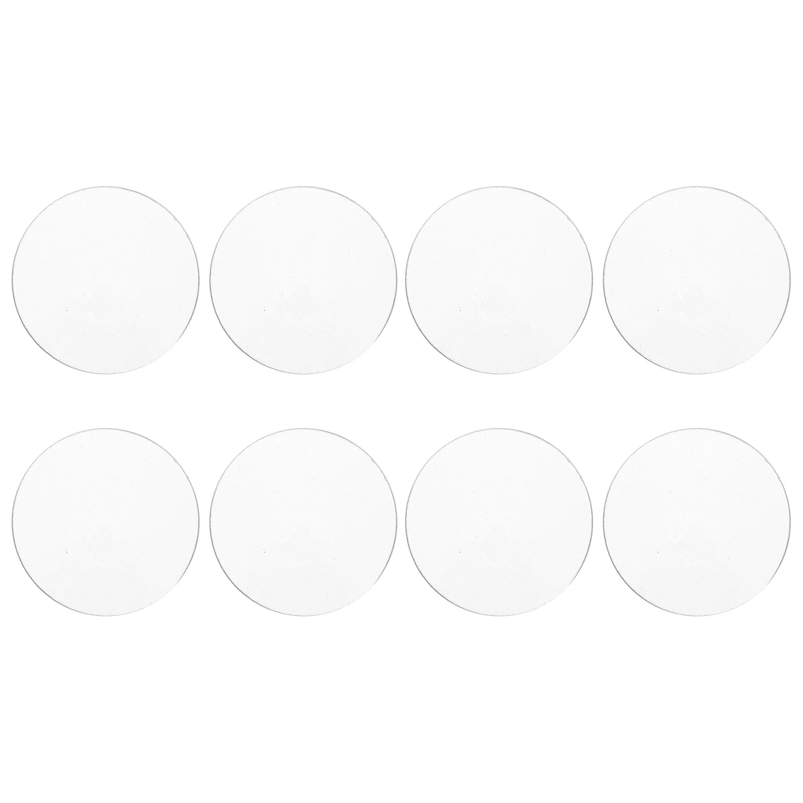 10 قطعة ساعة التبخر الزجاج واضح جولة مختبر سطح طبق للكيمياء فئة العلوم تجربة غطاء تحميل الناقل