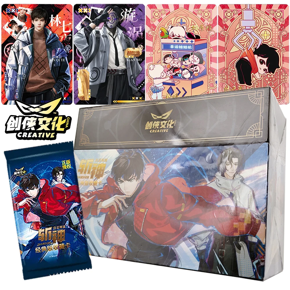 

Original Slay The Gods Limited Character Cards Children's Favorite Hot Blooded Action Animation Exquisite Animation Cards Toys