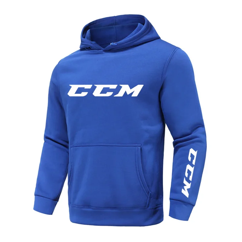 CCM-Sudadera con capucha para hombre, ropa de calle de Hip Hop, jersey con estampado, otoño, 2024