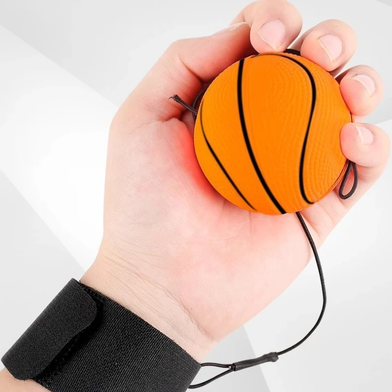 Elastischer Handgelenkball mit Seil - Fitness-Spielzeug für Menschen mittleren und höheren Alters zur Verbesserung der Hand-Augen-Koordination – Detail 6
