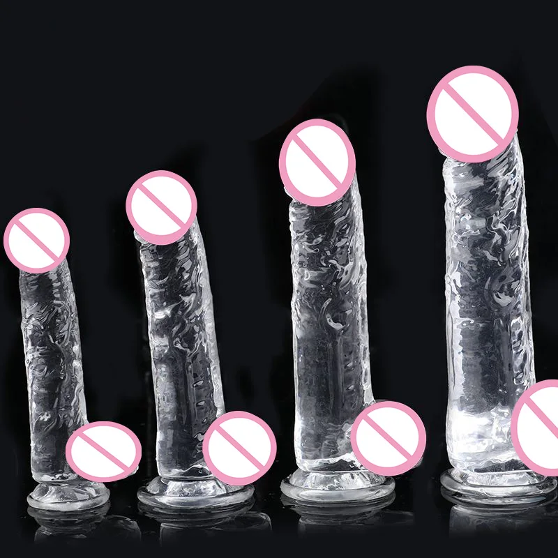 Transparent Realistic Dildo Strong Suction Cup Adult Sex Toys for Women Gay Anal Masturbation Realistic Dick Sex Toys Big Dick18