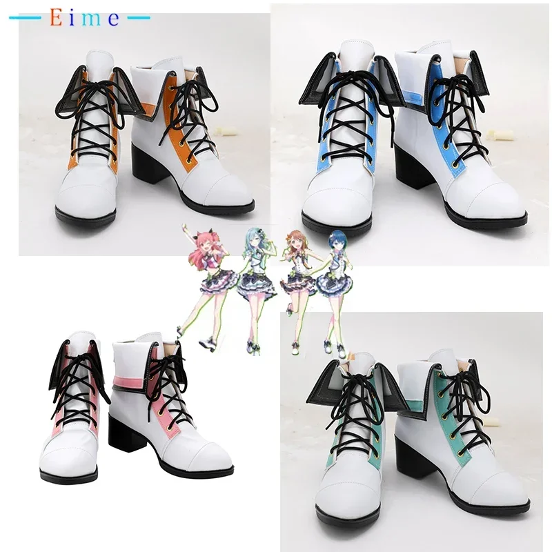 

Minori Shizuku Momoi Airi Kiritani Haruka Cosplay Shoes Cosplay Boots Halloween Props Custom Made