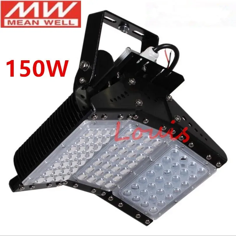 Industrial 500W 300W 200W 150W 100W LED Flood Light LED Tunnel Light Adjustable Lamp for Building Engineering Project AC85-277V