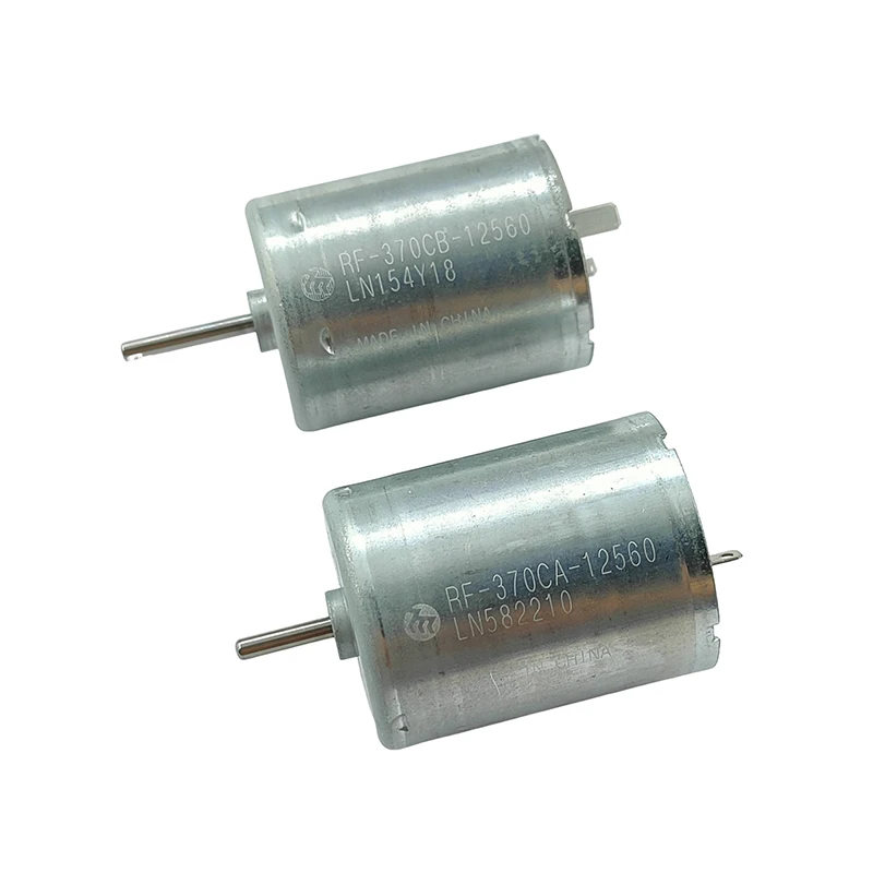 RF-370CB-12560 Mini 370 Motor DC 12V Micro 24mm Brush Motor Low Current Long Life Metal Brush Motor
