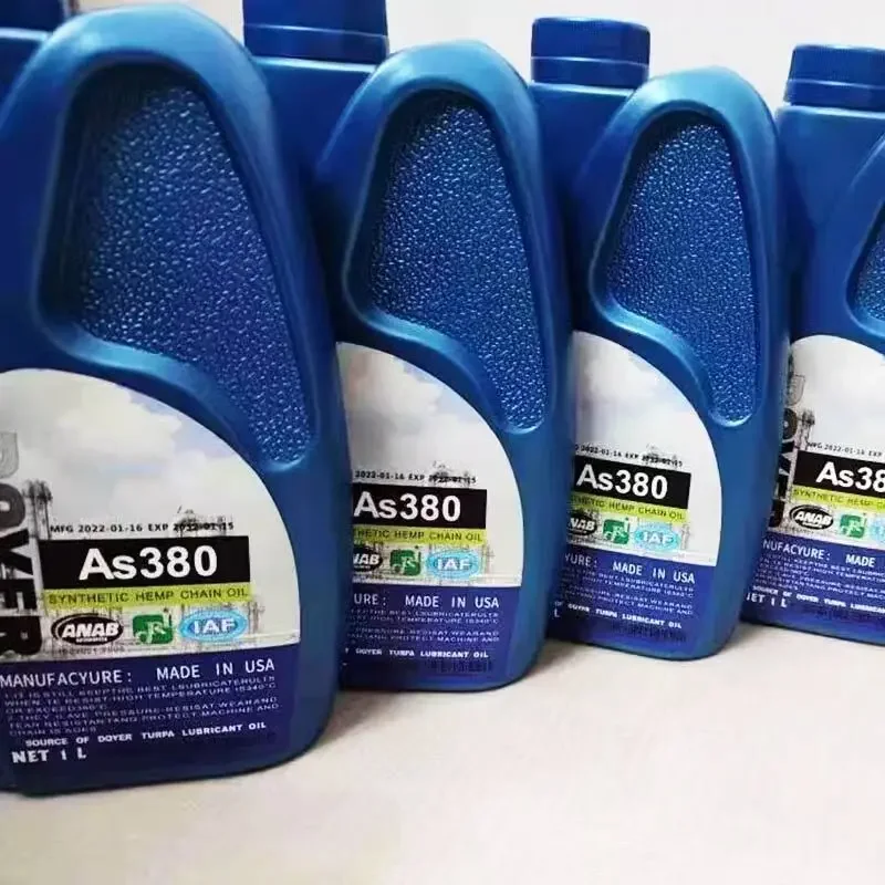 Aceite de Cadena Sintético HEMP de 1L para DOVER AS380, para Uso en Altas Temperaturas
