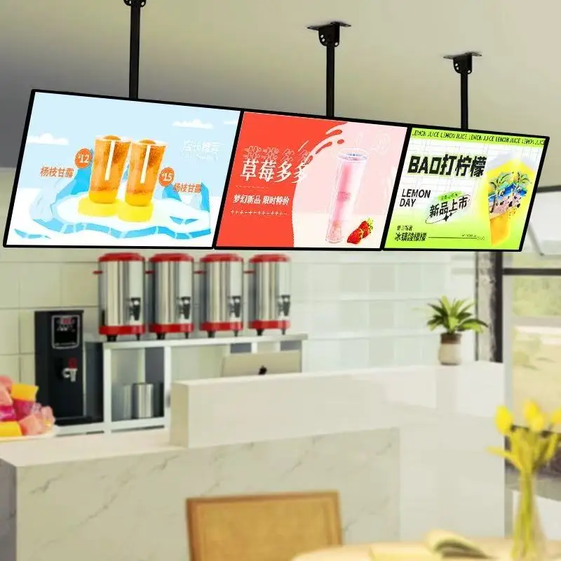 High definition LED ultra-thin TV lightbox translucent store advertising lightbox horizontal/vertical dual-use