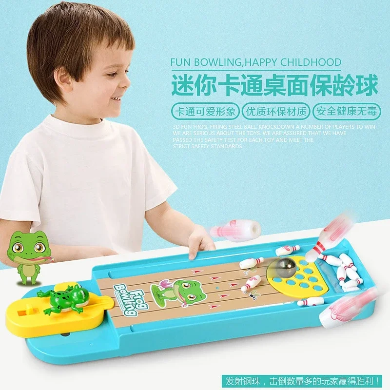 Baby Toys For Children Mini Bowling Games Parent-Child Interactive Board Game Table Tabletop Kids Toys Boys And Girls Desk Toys