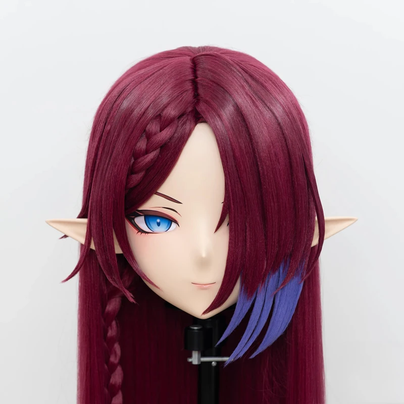 

Full headband lock Customize Full Crossdress Doll Female/Girl Cartoon Character Kig Cosplay Japanese Anime Kigurumi Masks