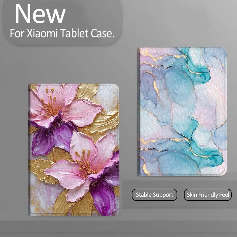 

Blue Purple Gold Marble Gift Tablet Case For Xiaomi Redmi Mini Pad SE K 2 4 5 6 7 8 2023 2025 11 8.8 11.2 10.1 Pro