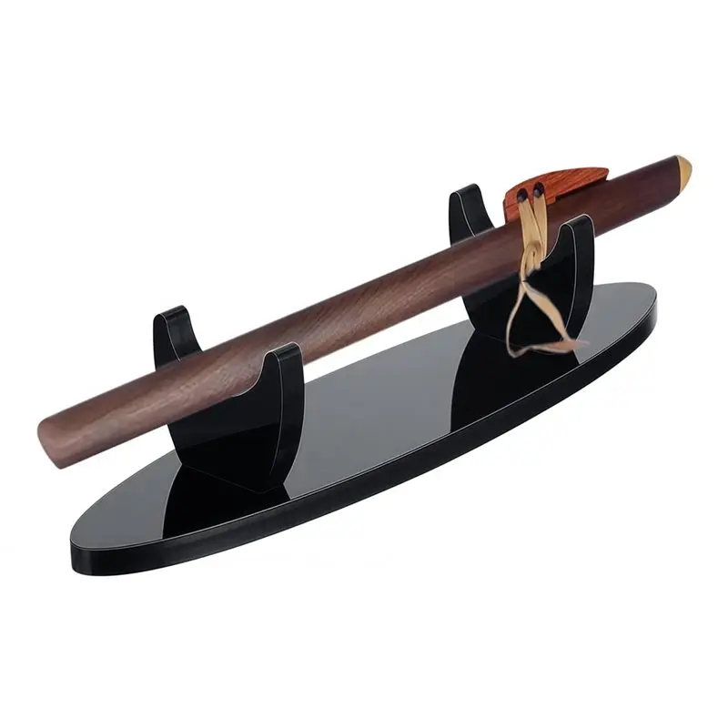 A79E-Wind Instrument Display Rack For Music Players, Acrylic Flute Stand Holder Desktop Flute Storage Stand Living Room