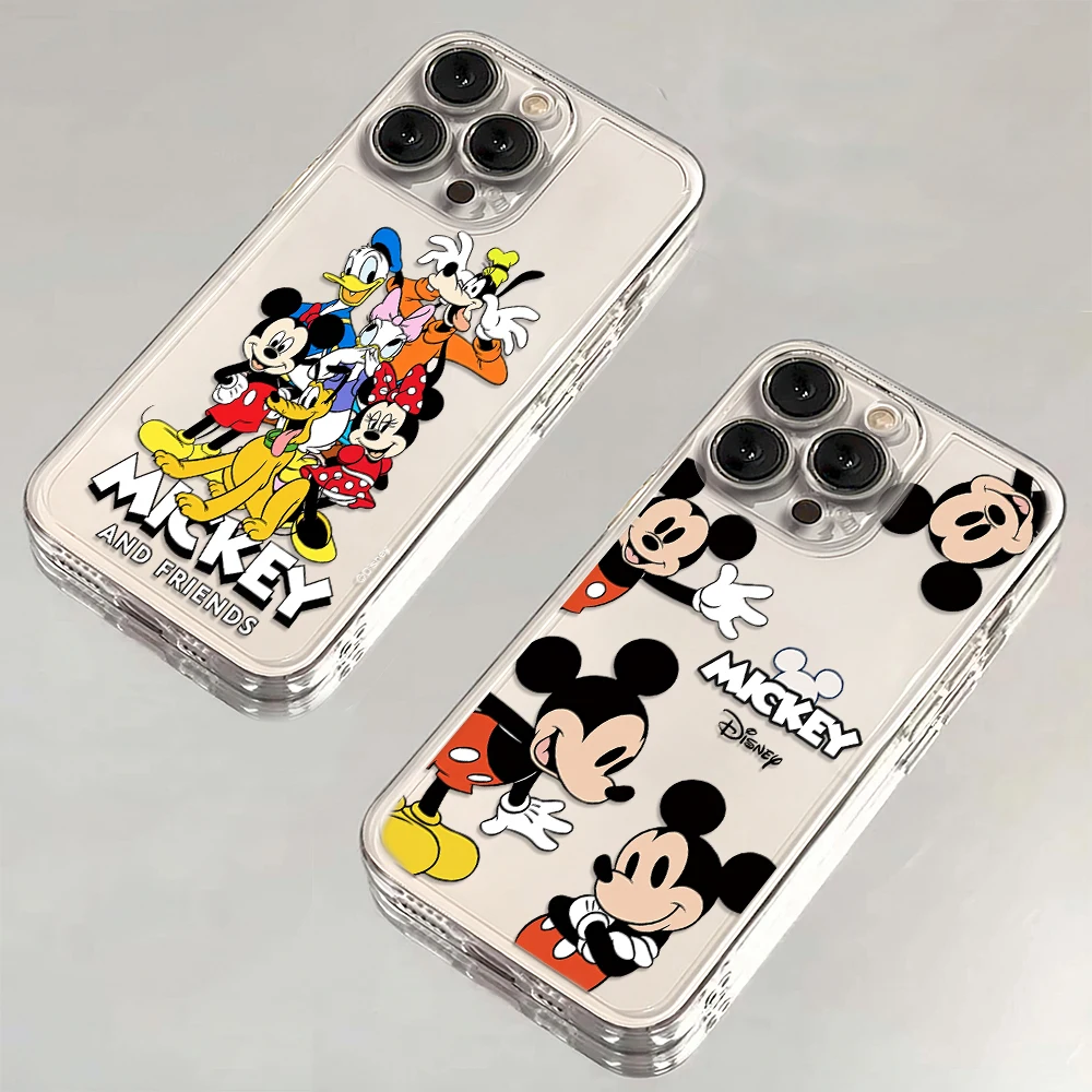 Cute Disneys Mickeys Mouses Phone Case For vivo V40 V30e V29e V27 V25 V23 Y28 Y03 Y17s Y100 Y36 Y27 Y16 Y19s Y35 4G 5G Clear TPU