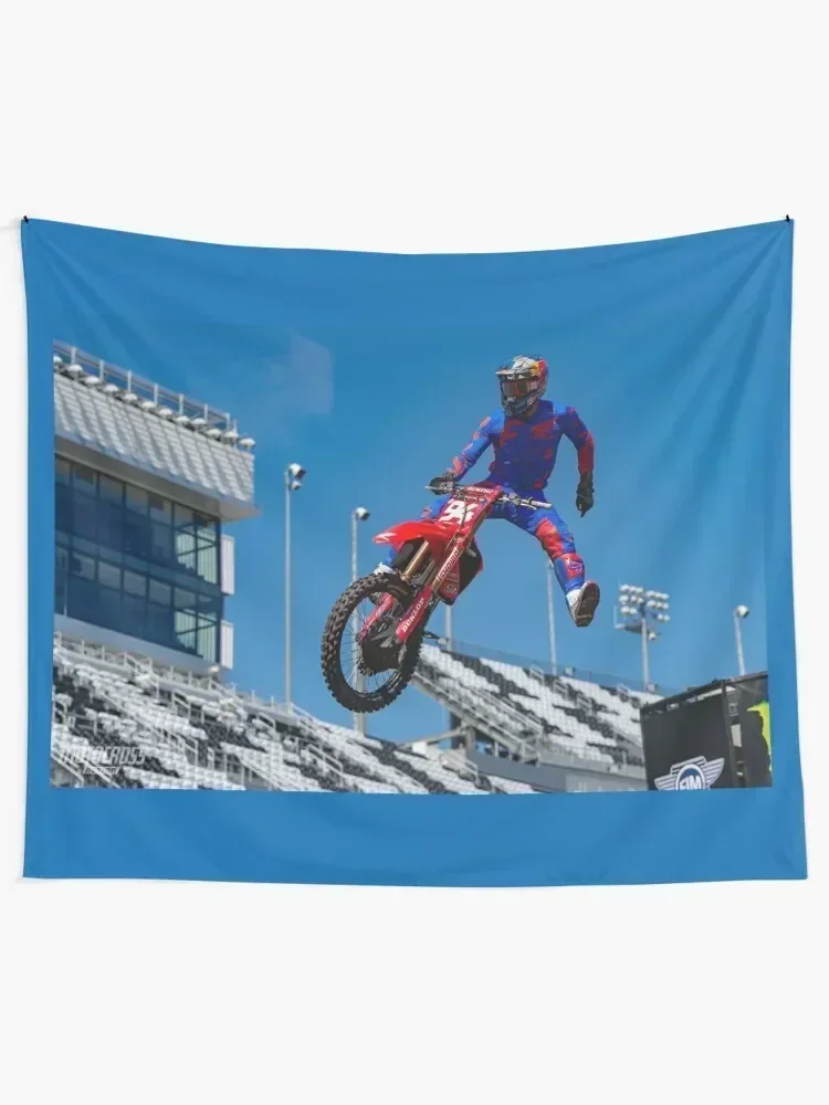 Daytona Supercross Tapestry Wall Hangings Decoration House Decor Cute Room Things Room Decor Cute Tapestry