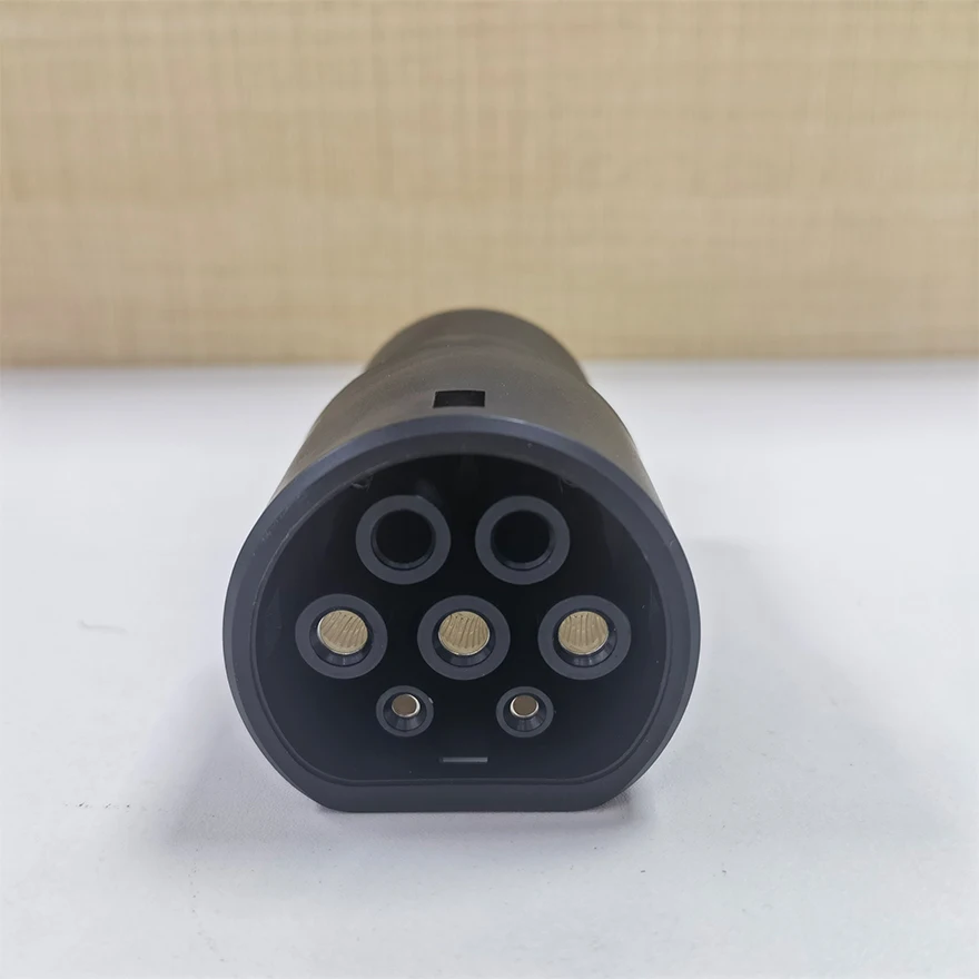 GBT to Type 2 Connector AC Female Charging Cable converter 1 phase 16A 32A 3.5KW 7KW Electric Car vehicle Adapter