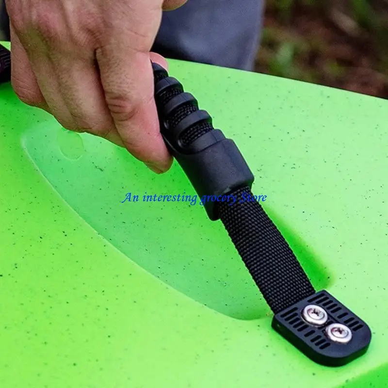 652D 2Pcs Side Mount Kayak Handles, Kayak Carry Replacement Handles with Plastic Buckle for Kayak Paddle, Canoe Boat & Kayaks