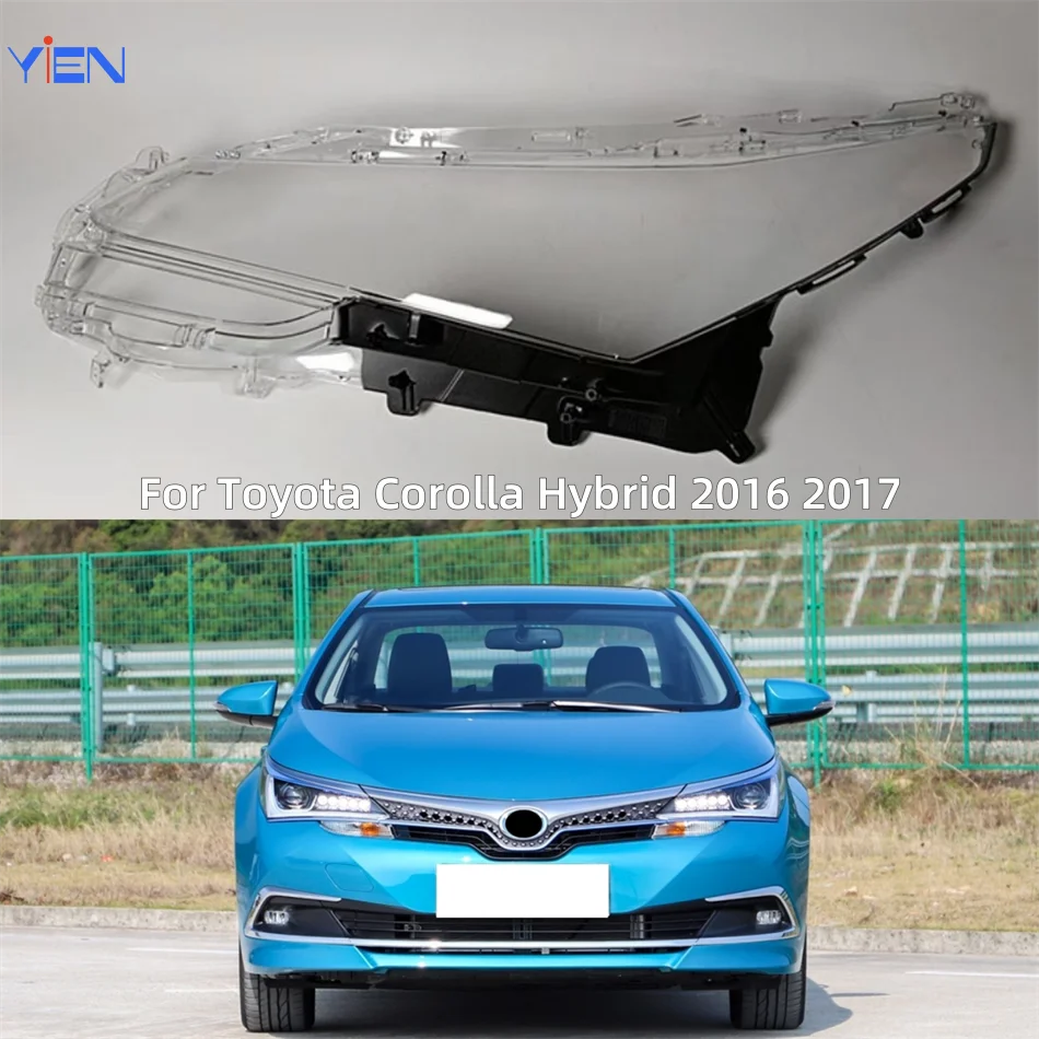 

Для Toyota Corolla Hybrid 2016 2017, аксессуар, автомобильные фары, крышка фары, передняя фара автомобиля, крышка объектива, корпус