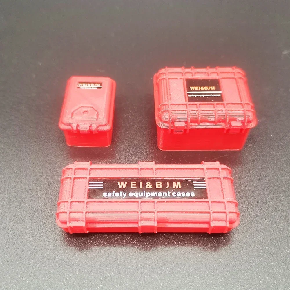 3PCS RC รถจําลองกล่องตกแต่งเครื่องมืออุปกรณ์เสริมสําหรับ Axial SCX24 90081 00001 002 005 006 Gladiator 1/24 RC Crawler