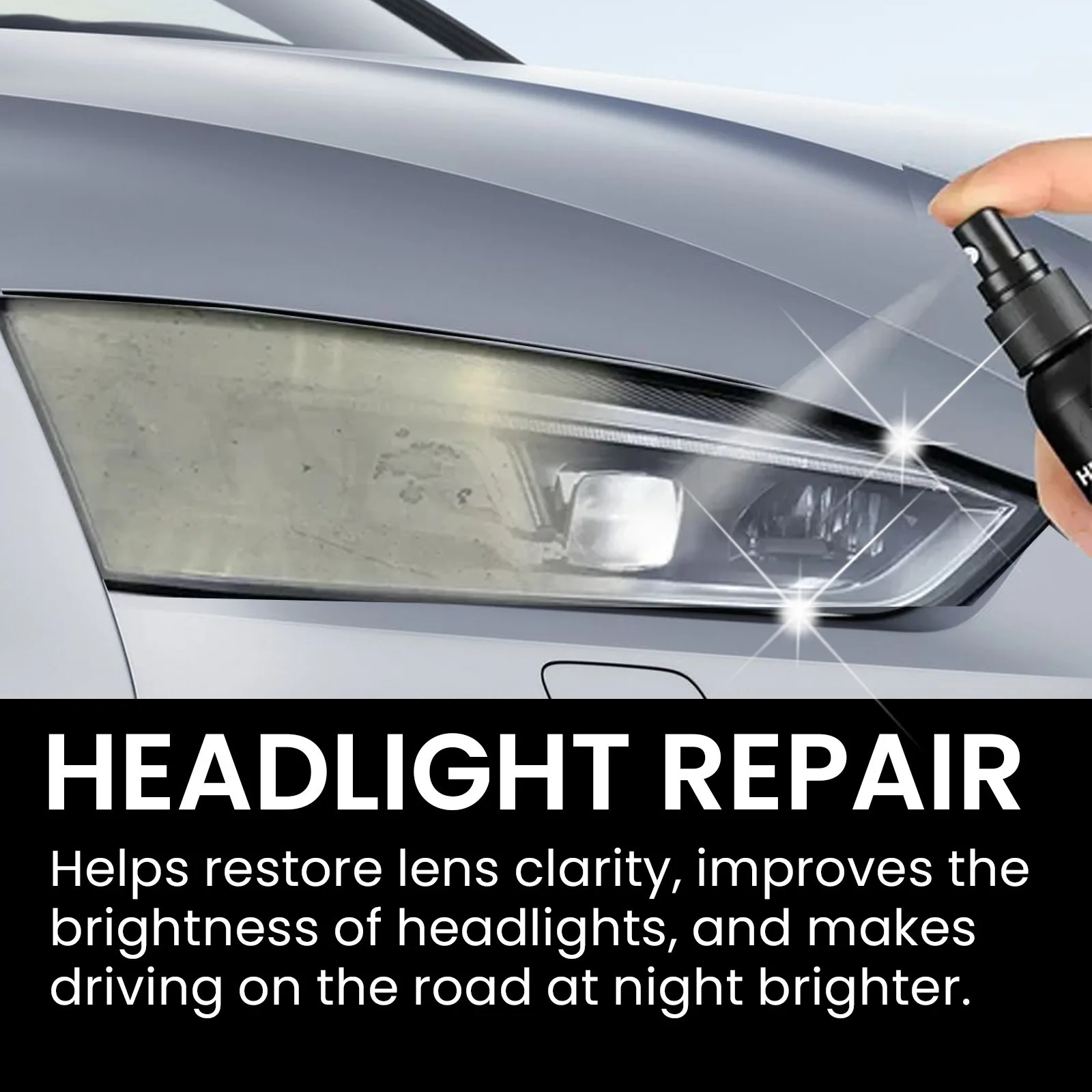 Universal maintenance fluid for car headlights, heat-resistant, long-lasting protective maintenance, repair agent update,new