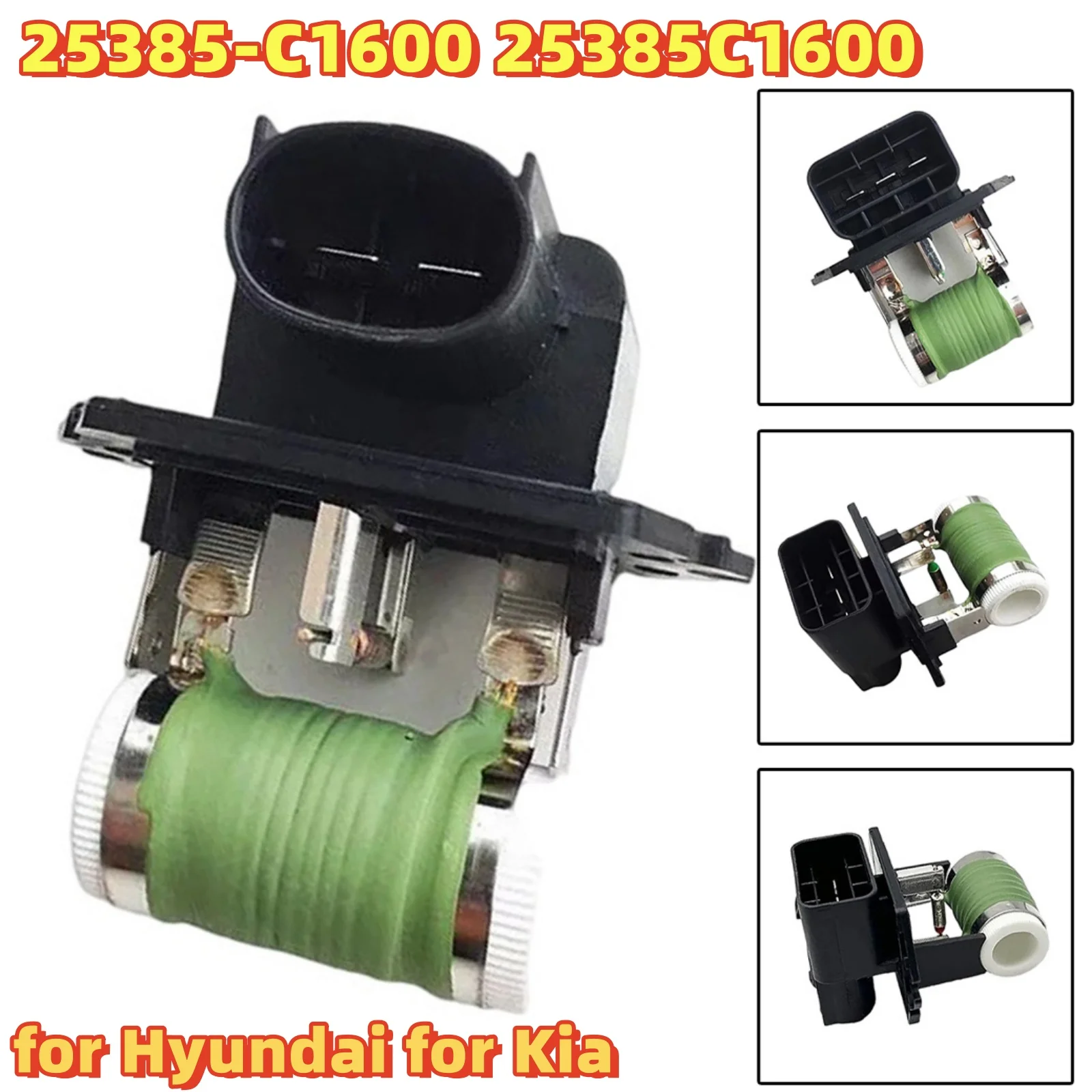 

Blower Resistor 25385-C1600 25385C1600 For Hyundai For Sonata For Tucson For Kia Climate Control Fan Speed Regulator Replacement