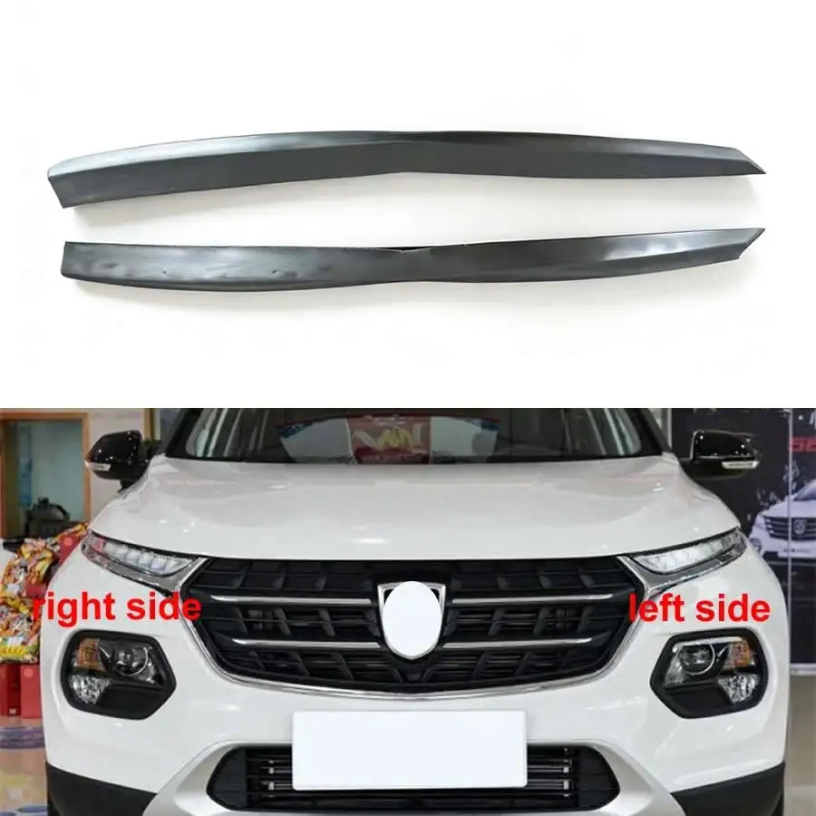 

Для Baojun 510 2017-2018: Резиновая уплотнительная лента для фар и ДХО, водонепроницаемая, пылезащитная, декоративная накладка, автоаксессуары