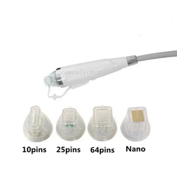 Disposable  Fractional RF Cartridge Accessory 10/25/64 Pins Gold Plated Micro Nano Chip Consumable For Tattoo