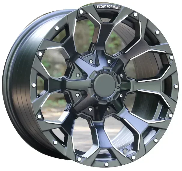 for Factory 5/6*114.3 5/6*139.7 6*130 5*127 6*135 7*150 16 17 18 20 inches Rim Black Alloy Wheel Passenger car wheels rims