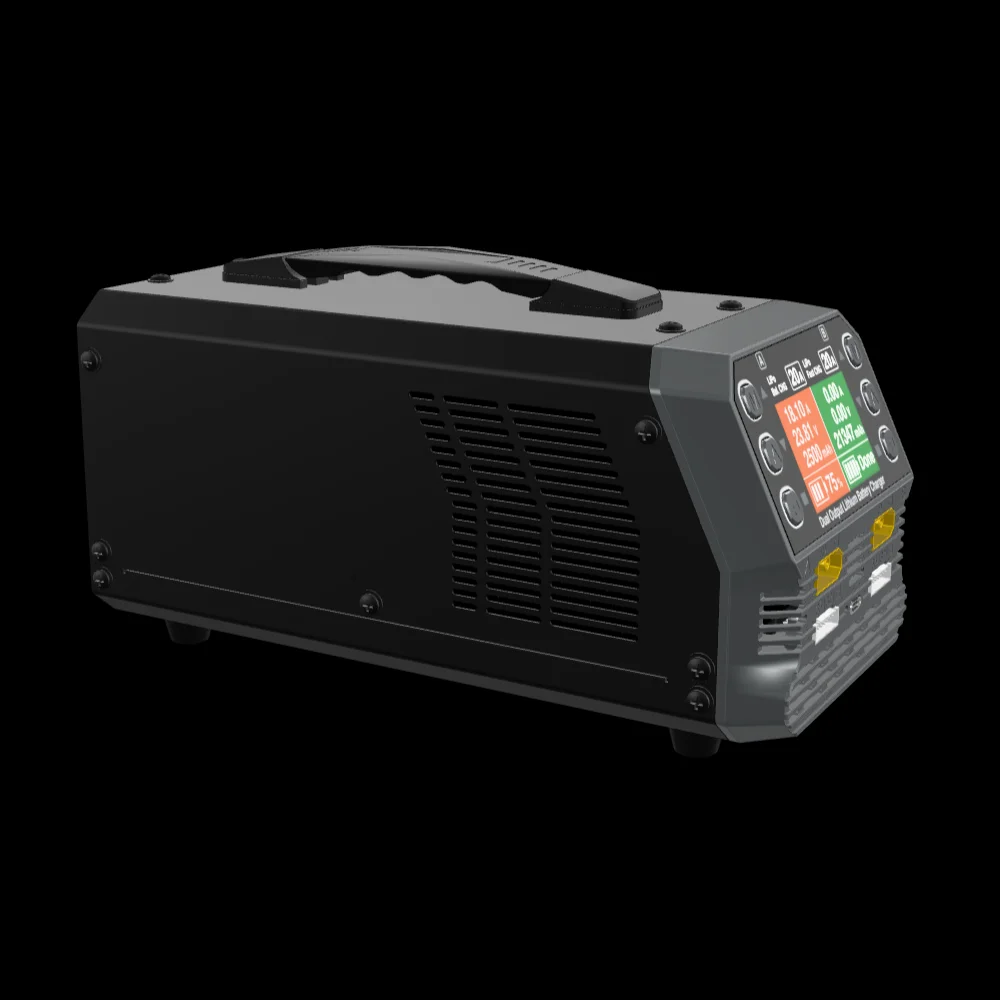 PC1080neo industrial dual-channel 6S lithium battery charger,The voltage can be freely adjusted from 4.25 to 4.50V