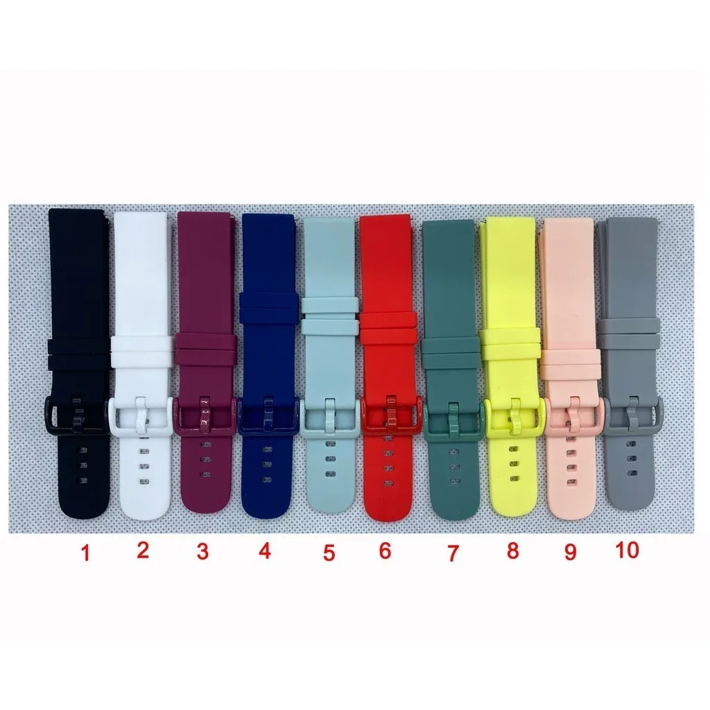 Correa de 22mm para Redmi Watch 5 Active/Redmi Watch 5 Lite pulsera de repuesto deportiva de silicona suave