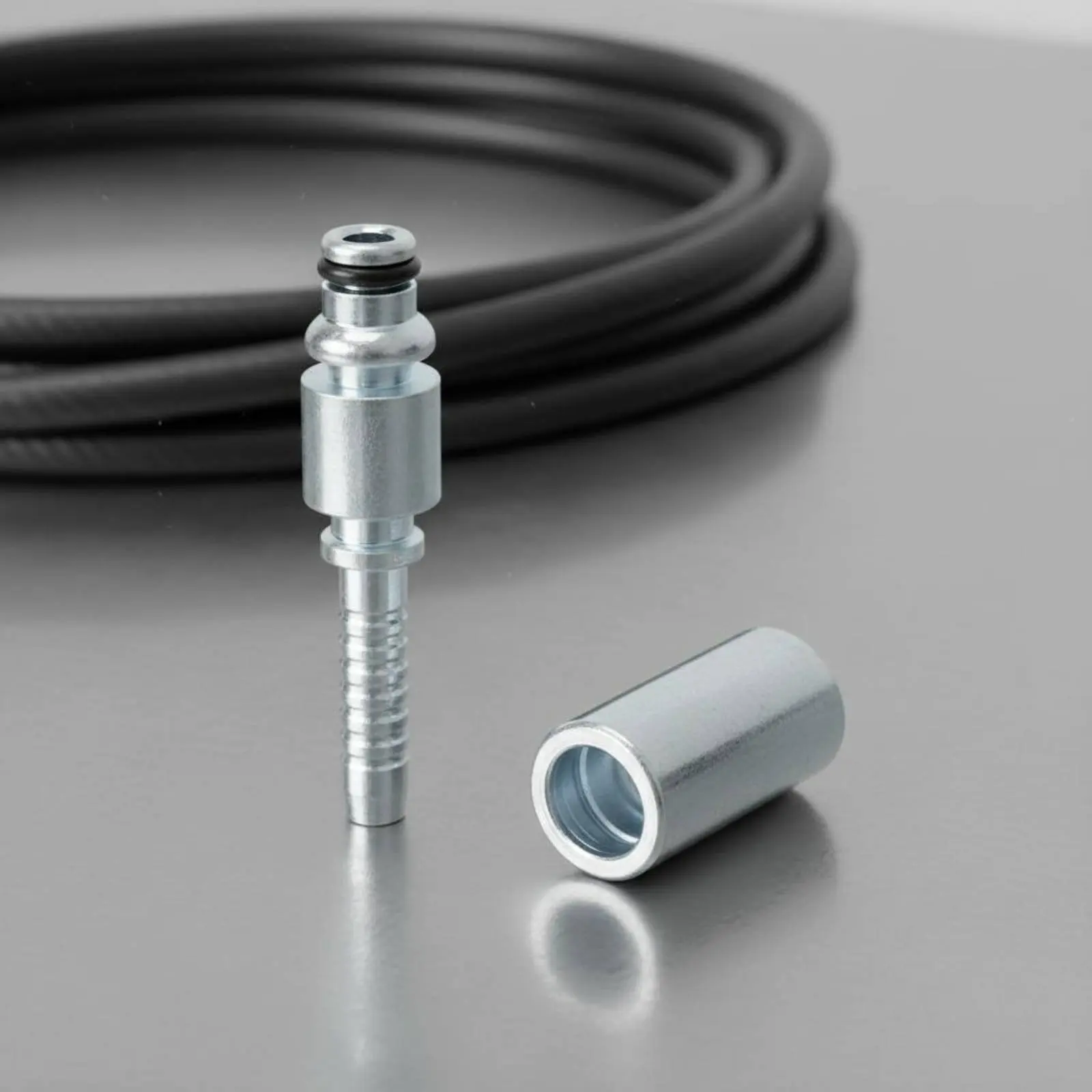 Car Washer Hose Pipe Fitting Wide Range of Uses Pressure Washer Hose Insert Fitting Car Wash Machine Pipe Joint Rust-Resistant