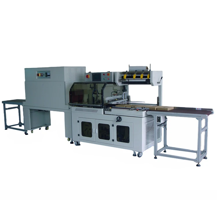 Economical electric automatic high-speed heat shrinkable packaging machine, simple motor operation, food and beverage chemical p