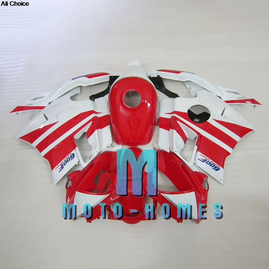 Repair Fairing Kit for CBR 600F2 1991 1992 1993 1994 Honda CBR600 91 92 93 94 Wrecked Rebuilding  Aftermarket Red White