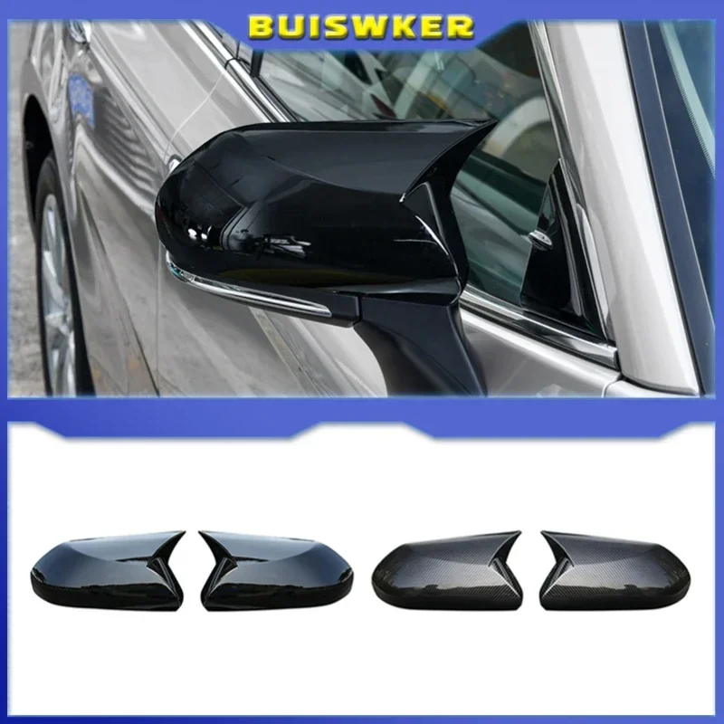 

For-Toyota Camry 2018 2019 2020 2021 Car Rearview Mirror Cover Side Reversing Mirror Case