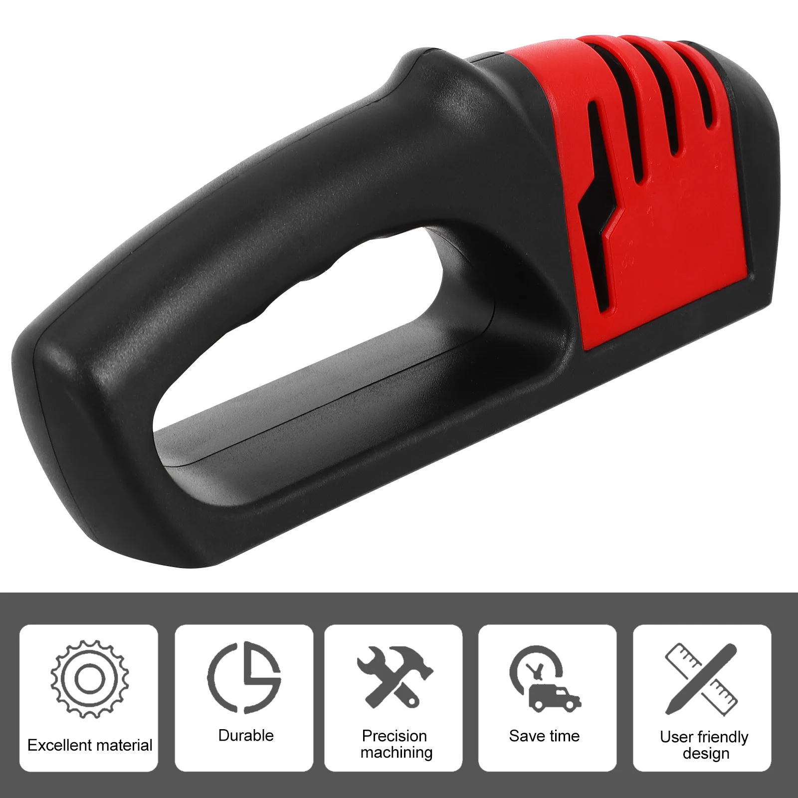 

1pc Polish Blades Sharpener Adjustable Cutter Grinding Tool For Kitchen Knives Scissors Sharpening Accessories Handheld Manual