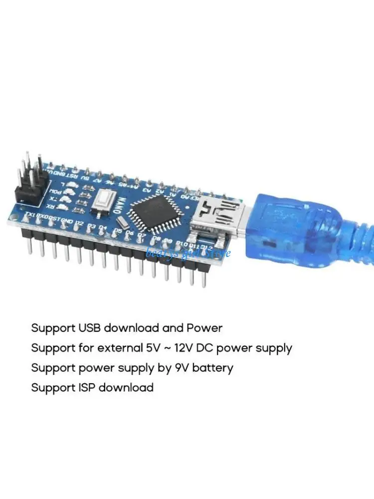 

C7AB V3.0 CH340 Improved 328P Module CH340G Nano3.0 Control Board With Cable