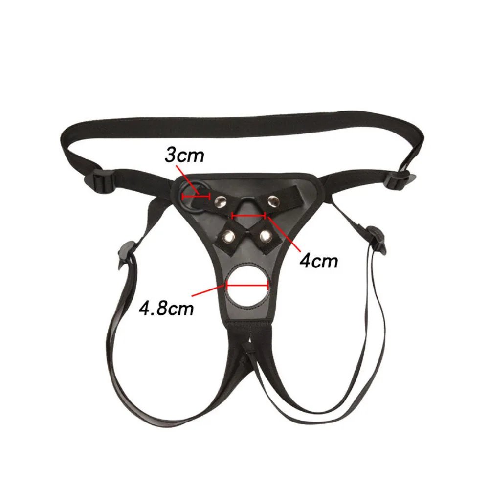 Adjustable Harness Realistic Dildo Pants Men Double Dildos With Rings Man Strapon Belt Adult Lesbian Gay Sex Toys