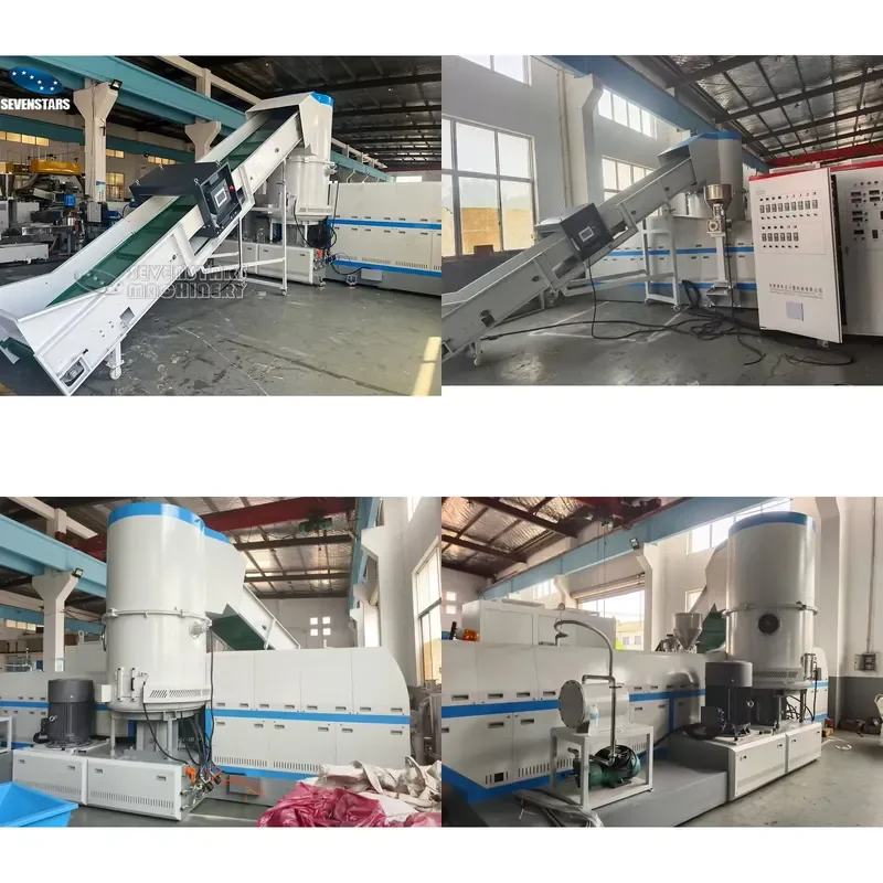 Recycling Machine 2026 Factory Made Plastic Recycling Extruder Pelletizer HDPE LDPE PP PE Recycling Machine for Pelletizing