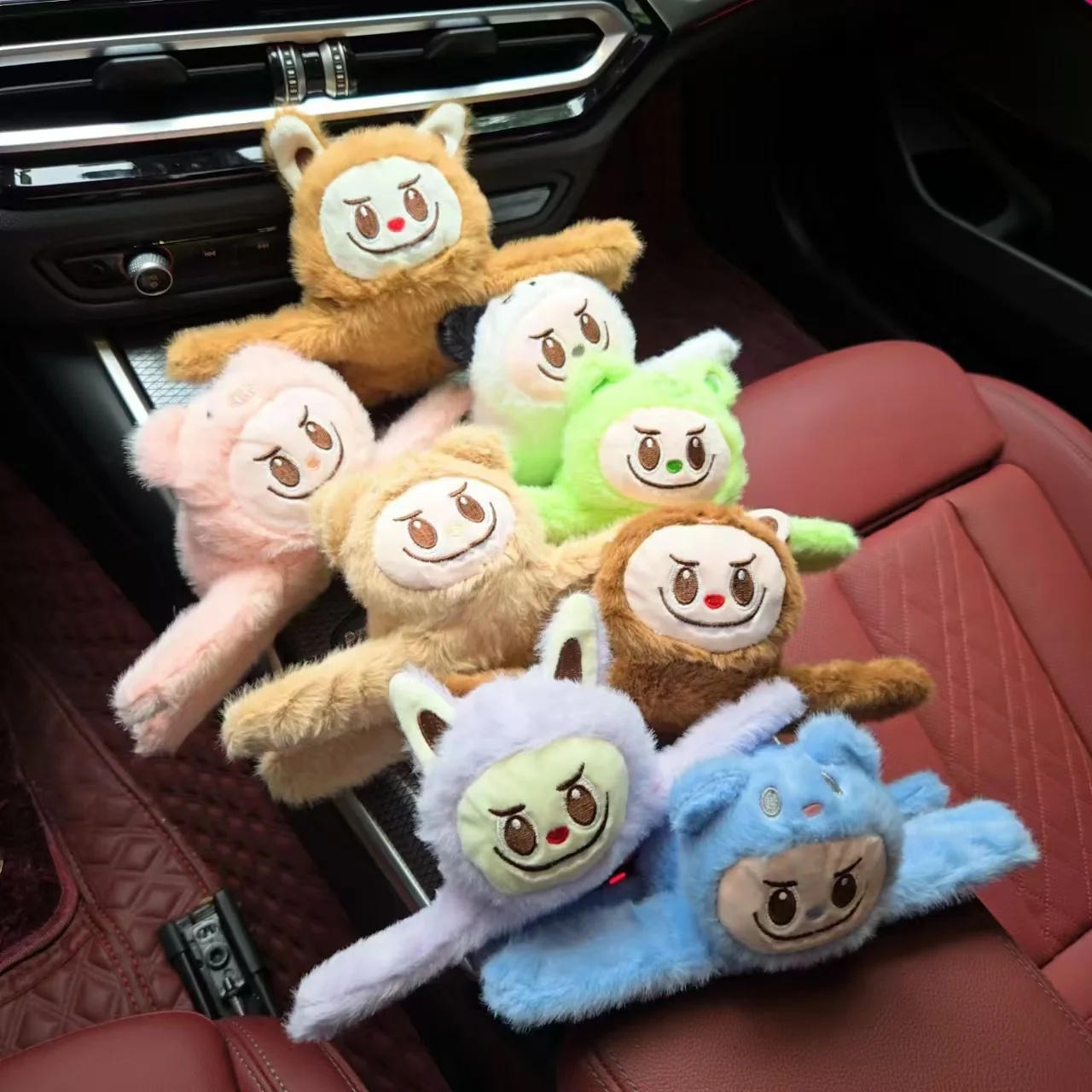 

Cute Labubu hand circle doll cartoon children plush doll toys Trendy personalized gift toys