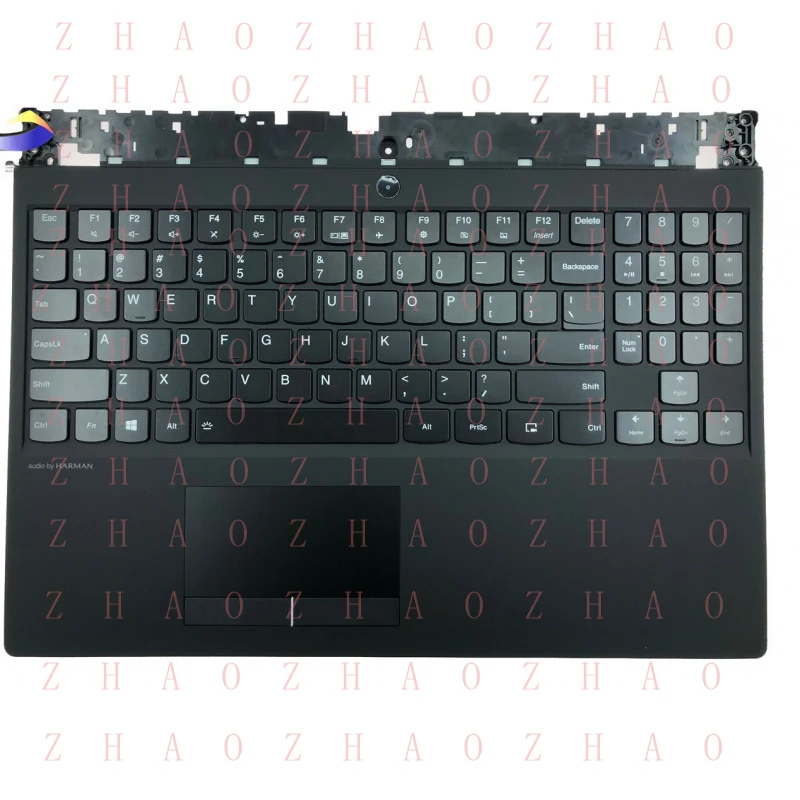 L+ New For Lenovo Legion Y530 Y7000 Upper Case Palmrest US Keyboard White backlight