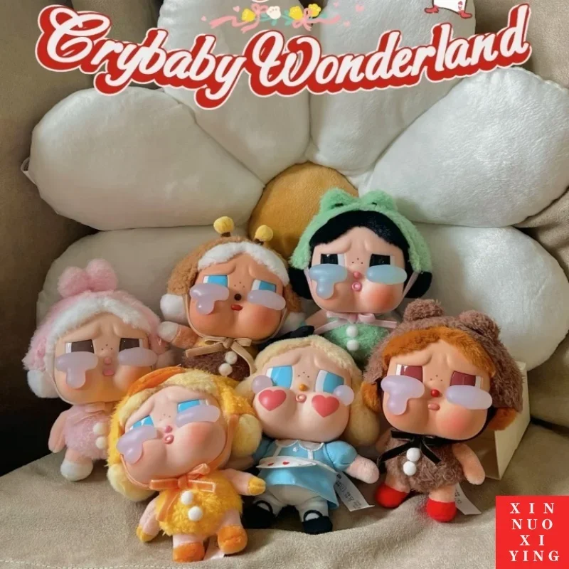 

New Arrives Crybaby Crying Again Series Blind Box Doll Toy Animal Pendant Keychain Mystery Box Gift High Quality Version Gifts