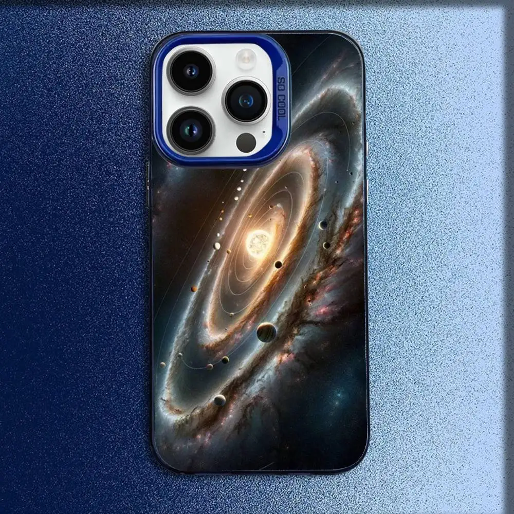 갤럭시 아트 폰 케이스 아이폰 17,16,15,14,13,12,11,프로,맥스,플러스,E,SE4,에어,미니 블루 IMD 박스