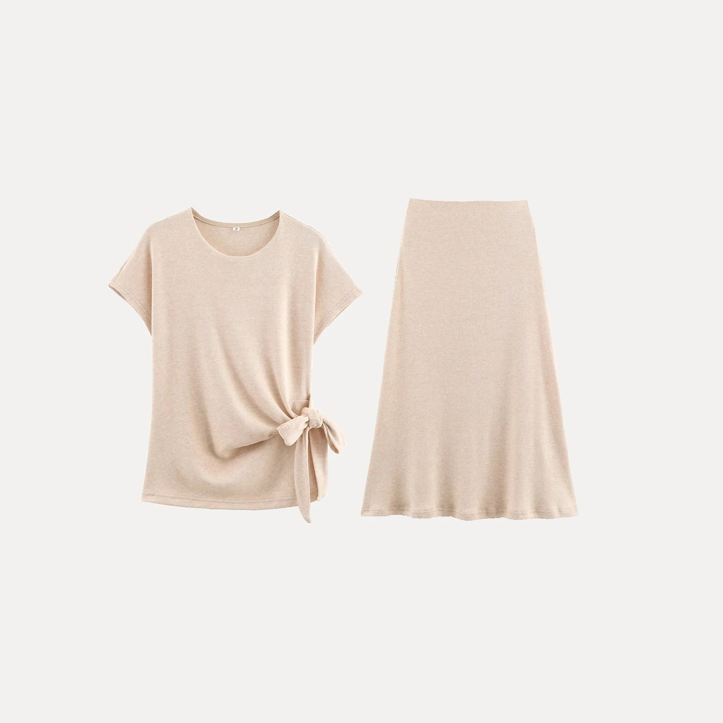 Jupe mi-longue Faion douce pour femmes, coupe cintrée européenne, haut tricoté, marque Z, vêtements pour dames, nouvelle collection automne