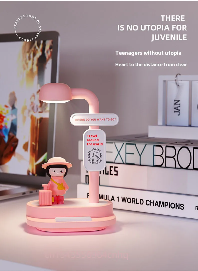 

New Paipai Night Light, Best Friend Couple Gift, Internet Celebrity Creative Gift Ornament, Mobile Phone Stand, Atmosphere Light