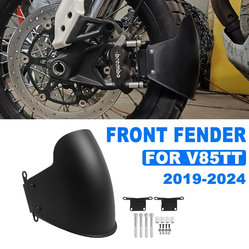 

For MOTO GUZZI V85TT V85 TT V 85 TT 2019-2024 Motorcycle Front Fender Wheel Mudguard Splash Mud Guard Accessories