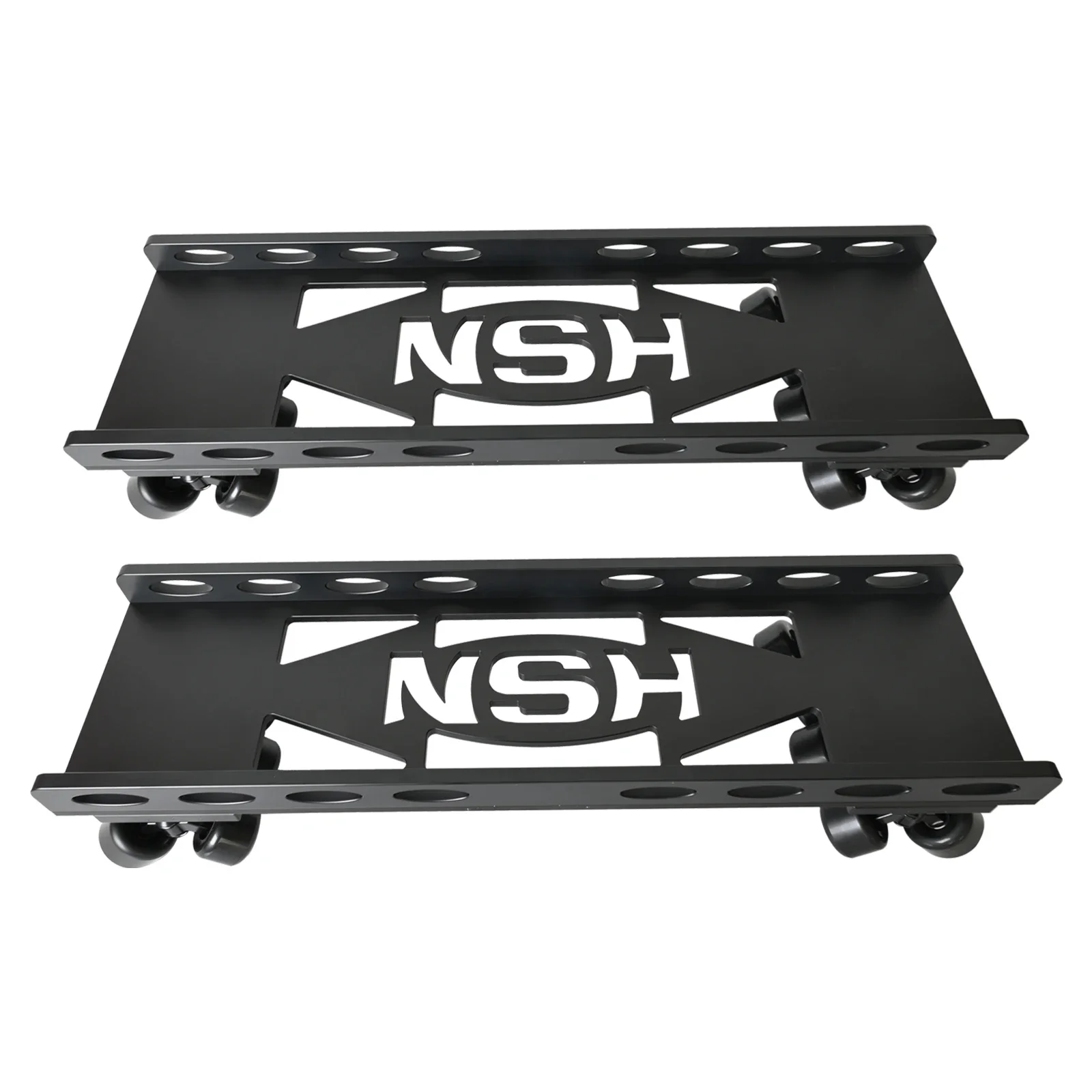 NSH Lightweight Boogie Wheel Trays Compact Portable Skateboard with Wheels for Dolly Track