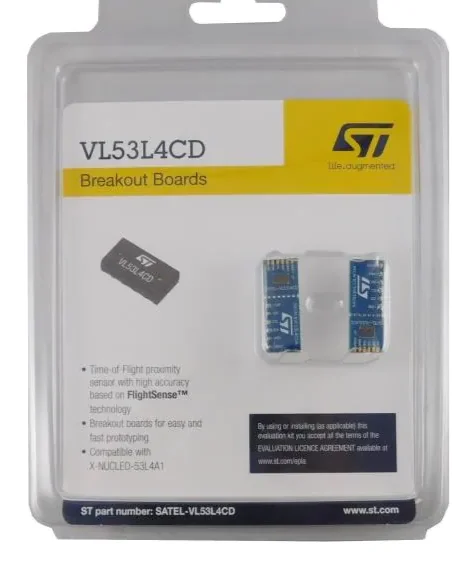 SATEL-VL53L4CD Breakout board embedding VL53L4CD Time-of-Fli