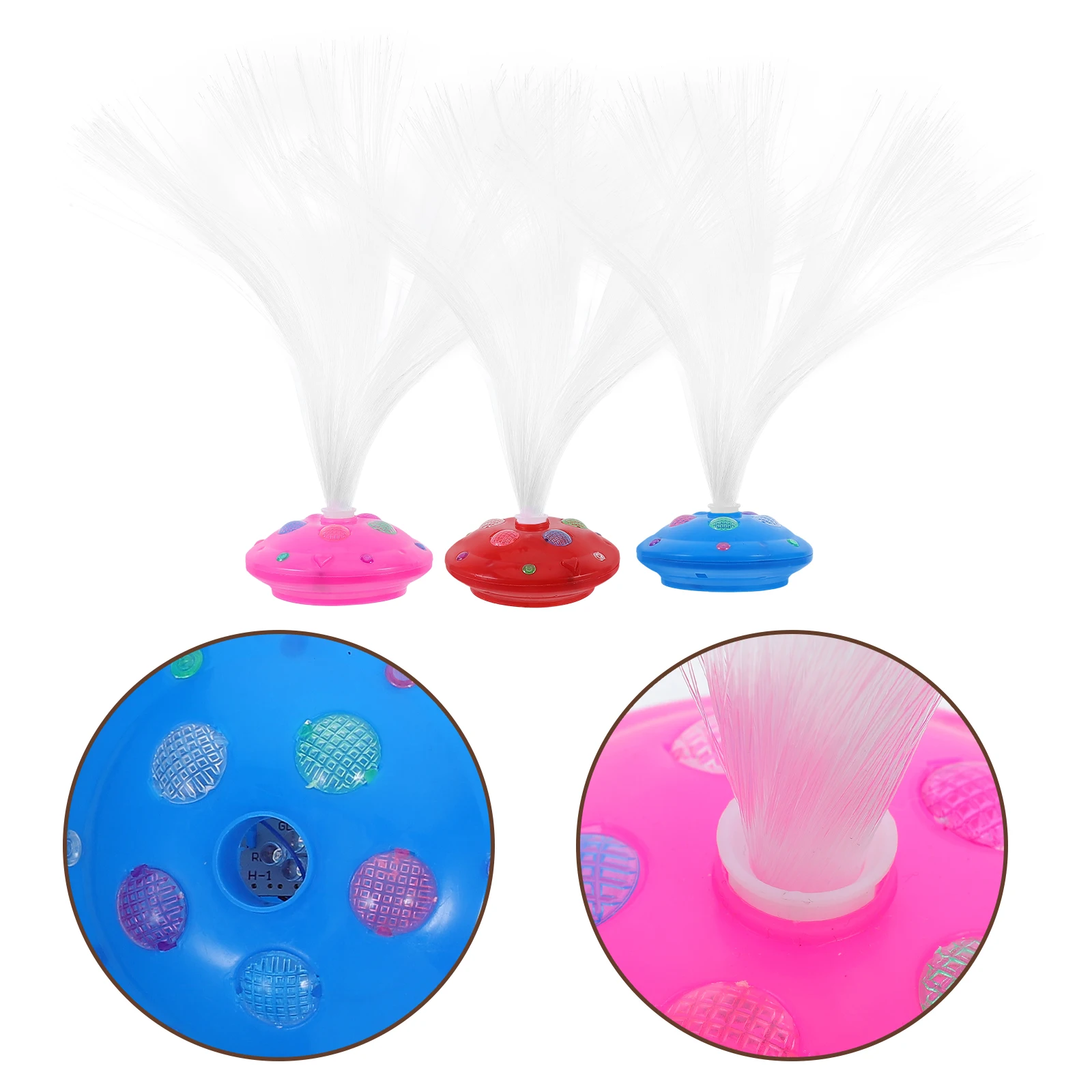 

3 pcs Colorful Led Sky Stars Fiber Optic Lights Romantic Night Lamps Festival Party Wedding Decoration Home Office Fiber Optic
